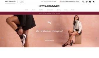 eCommerce website: Style Runner