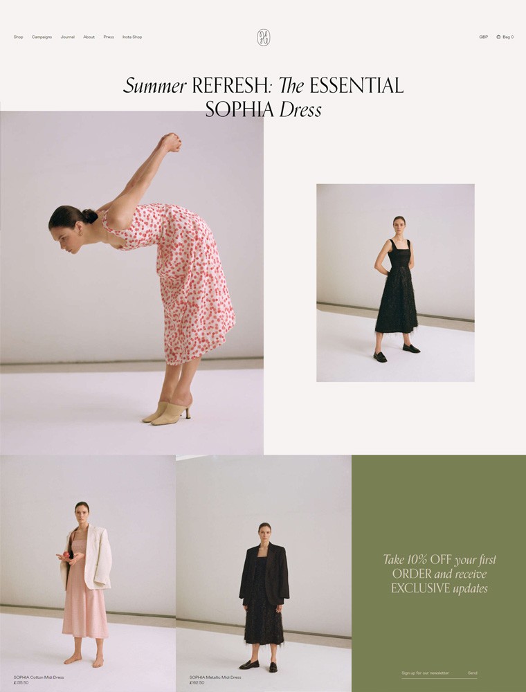 Isabelle Fox | eCommerce Website Design Gallery & Tech Inspiration