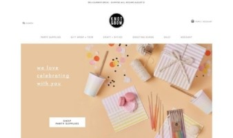 eCommerce website: Knot & Bow