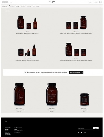 eCommerce website: The Nue Co.