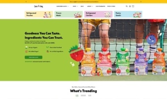 eCommerce website: Once Upon a Farm