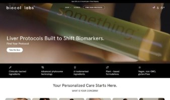eCommerce website: biocol labs