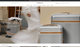 eCommerce website: Paravel