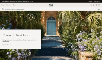 eCommerce website: The Rug Company
