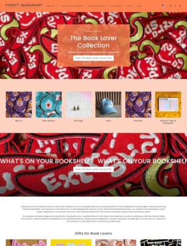 eCommerce website: Finest Imaginary