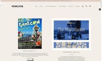eCommerce website: Hemleva