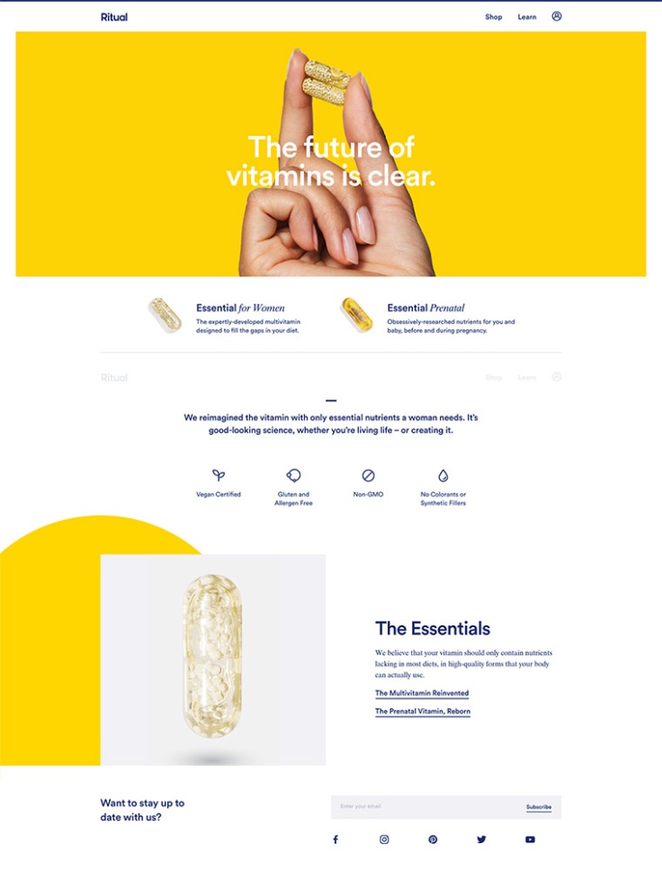 ContextWeb | eCommerce Website Design Gallery & Tech Inspiration