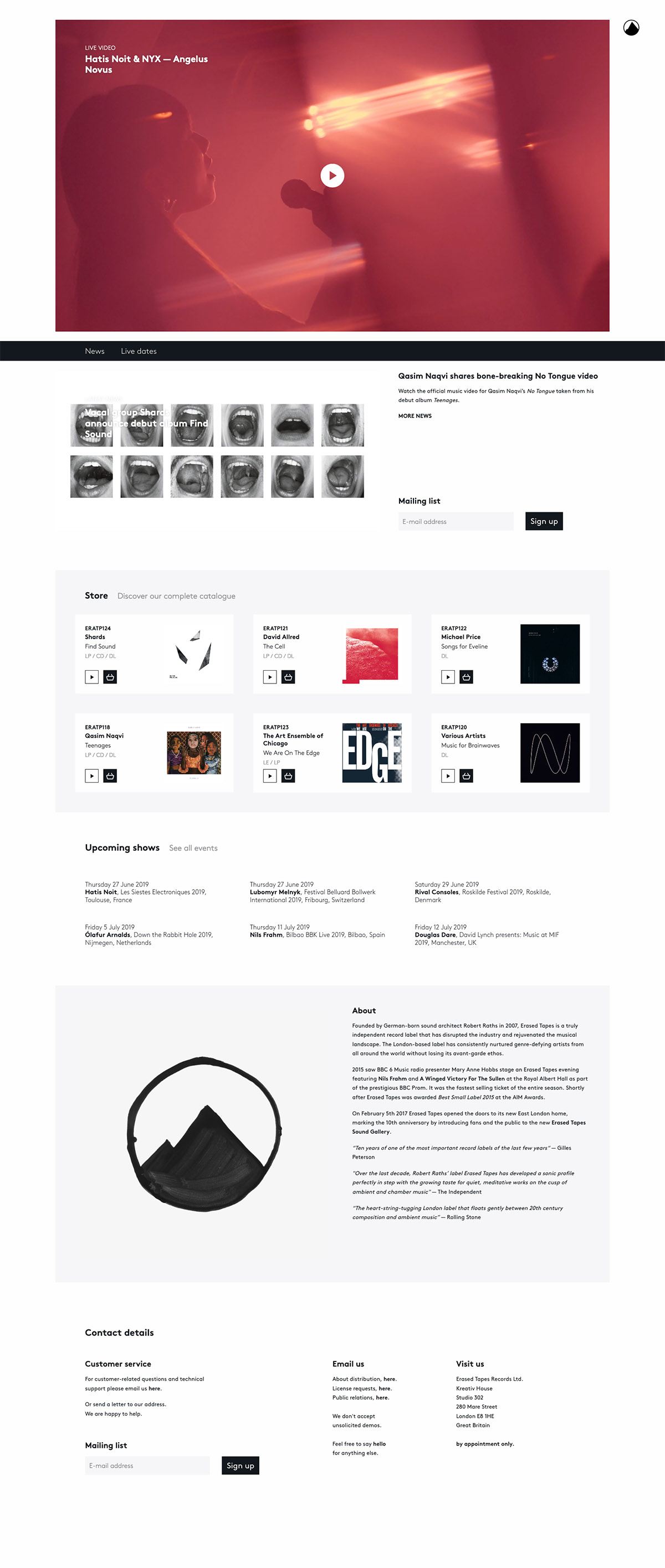 Best Vinyl Records  eCommerce Website Design Gallery & Tech Inspiration