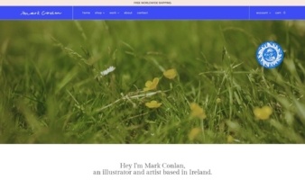 eCommerce website: Mark Conlan