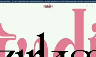 eCommerce website: Zirkuss