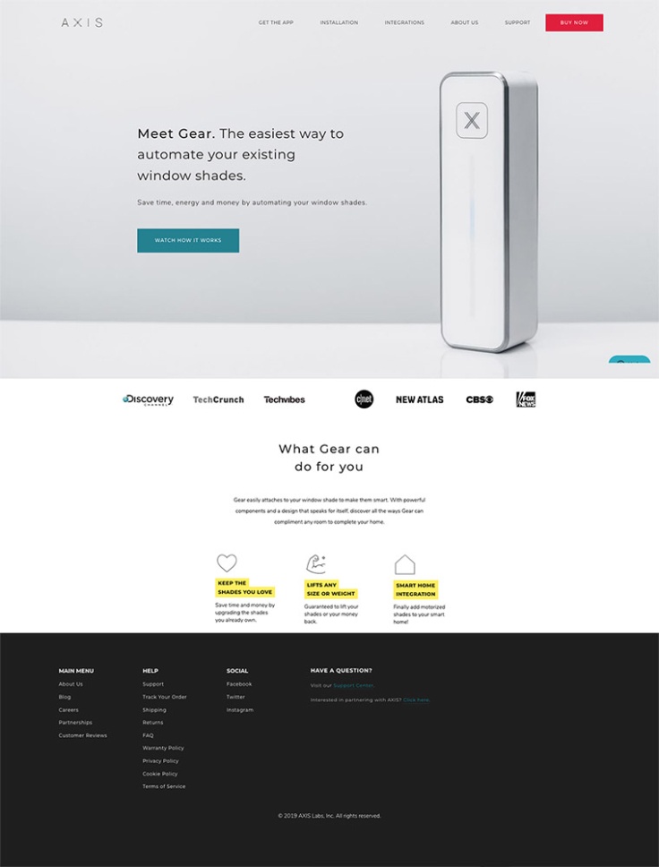 ContextWeb | eCommerce Website Design Gallery & Tech Inspiration