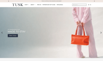 eCommerce website: Tusk