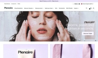 eCommerce website: Plenaire
