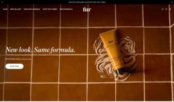 eCommerce website: Fur