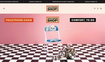 eCommerce website: Shoptoiletpaper