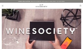 eCommerce website: WineSociety