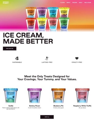 eCommerce website: Brave Robot