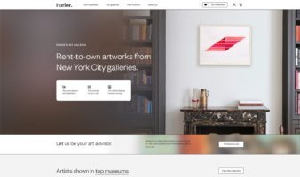 eCommerce website: Parlor