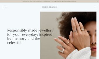 eCommerce website: Behind Bracken