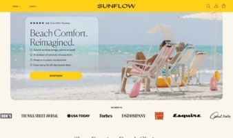eCommerce website: Sunflow