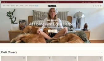 eCommerce website: Hommey