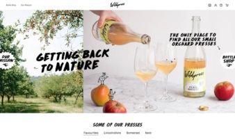eCommerce website: Wildpress