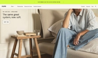 eCommerce website: Floyd