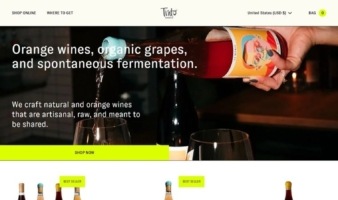 eCommerce website: Tinto Amorío