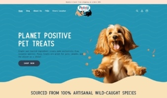 eCommerce website: Pezzy Pets