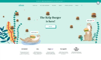 eCommerce website: Akua