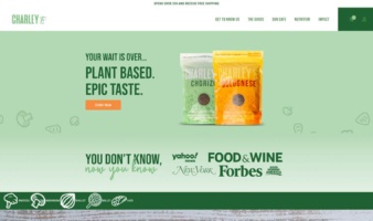 eCommerce website: Charley St