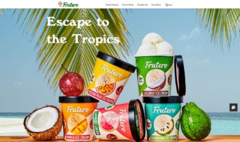 eCommerce website: Frutero
