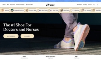 eCommerce website: Clove