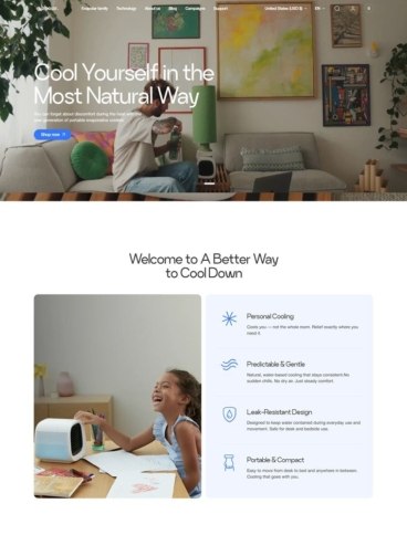 eCommerce website: Evapolar