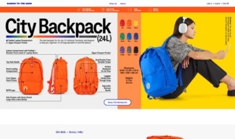 eCommerce website: Baboon to the moon
