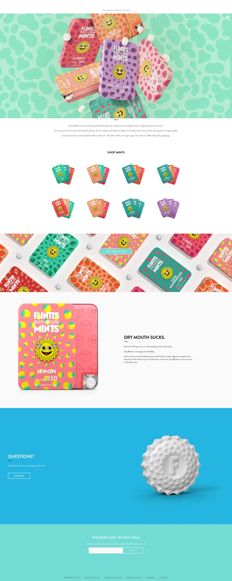 Flintts site Design Gallery & Tech Inspiration