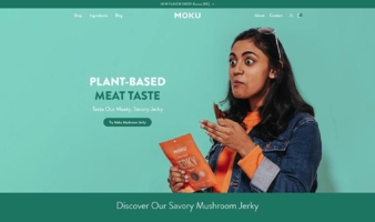 eCommerce website: Moku Foods