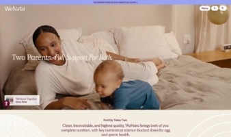 eCommerce website: WeNatal