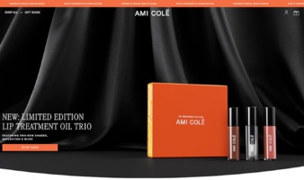 eCommerce website: Ami Cole