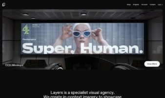 eCommerce website: Layers