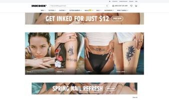 eCommerce website: Inkbox