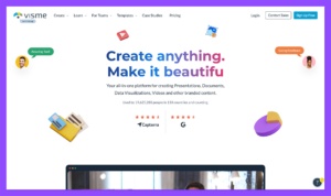 visme - best canva alternatives