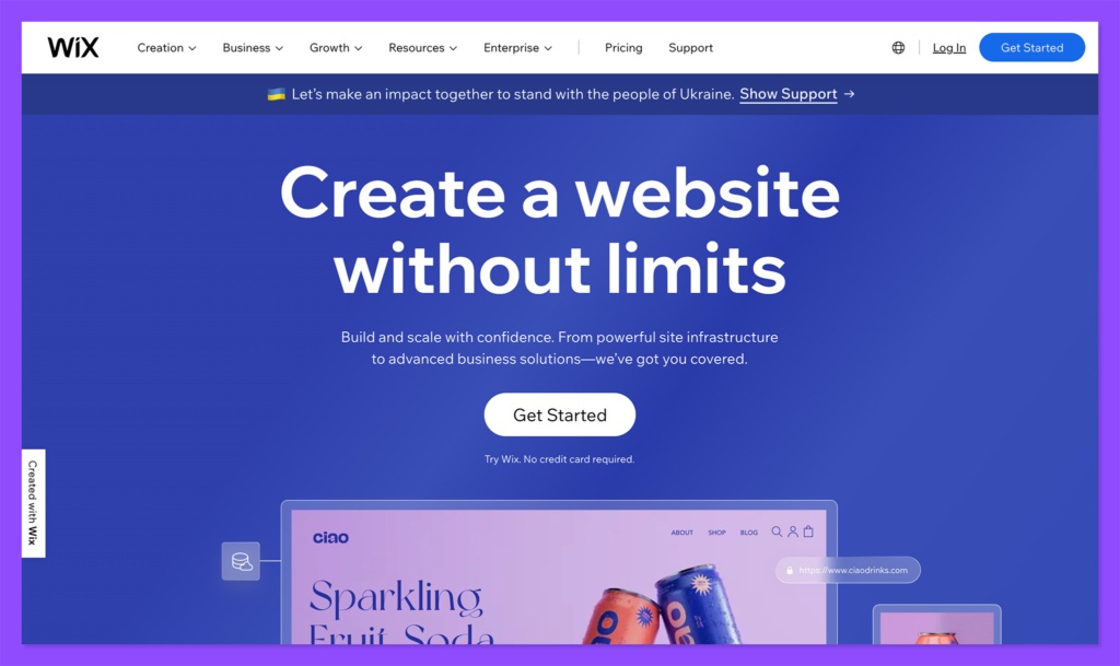 wix - best web design software