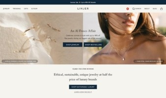 eCommerce website: Linjer