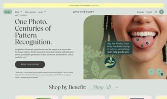 eCommerce website: Apothékary