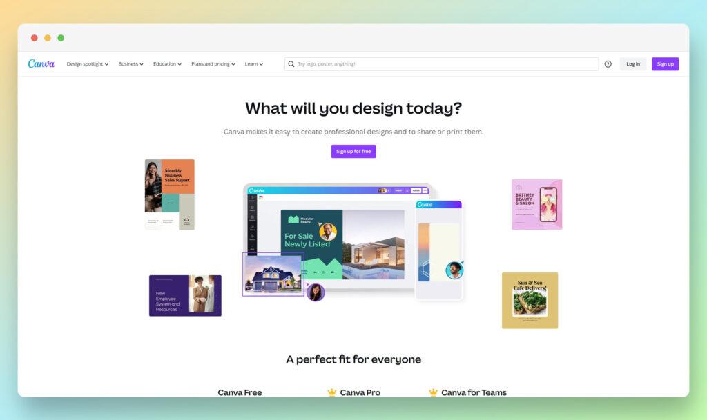 Canva - Best Graphic Design Software