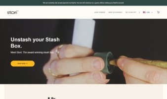 eCommerce website: Stori