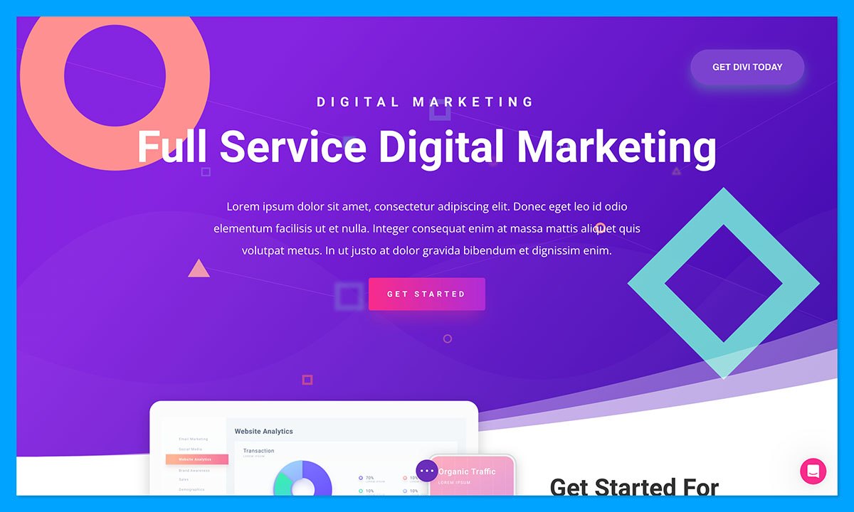 html code for website design templates