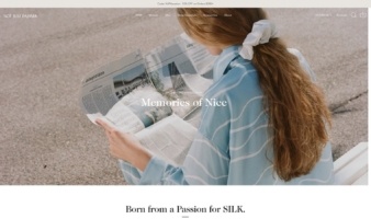 eCommerce website: Not Just Pajama