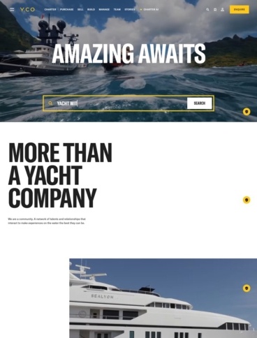 eCommerce website: Y.CO